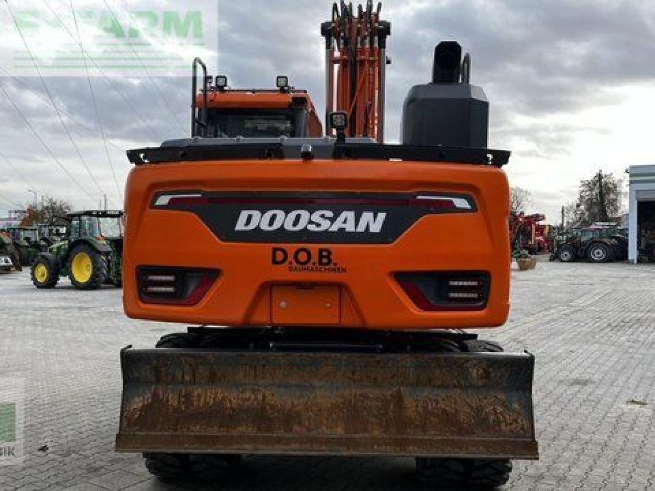 Doosan dx 160w-7 - Riteņu ekskavators: foto 5 Doosan dx 160w-7 - Riteņu ekskavators: foto 5