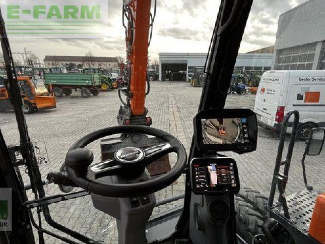 Riteņu ekskavators Doosan dx 160w-7: foto 20