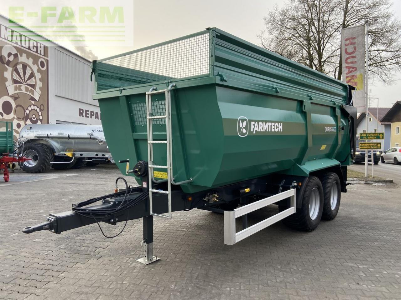 Farmtech durus 1600 - Lauksaimniecības piekabe-pašizgāzējs: foto 4 Farmtech durus 1600 - Lauksaimniecības piekabe-pašizgāzējs: foto 4