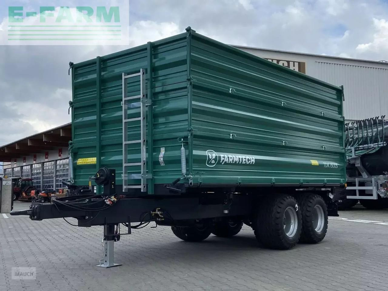 Farmtech tdk 1500 s - Lauksaimniecības piekabe-pašizgāzējs: foto 1 Farmtech tdk 1500 s - Lauksaimniecības piekabe-pašizgāzējs: foto 1
