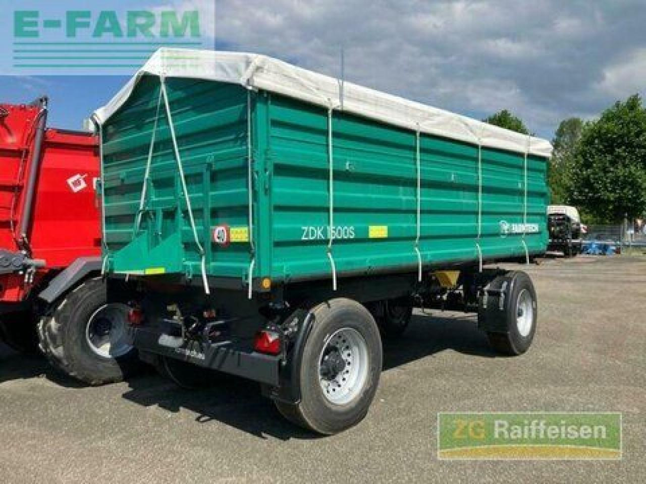 Farmtech zdk 1500 s - Lauksaimniecības piekabe: foto 3 Farmtech zdk 1500 s - Lauksaimniecības piekabe: foto 3