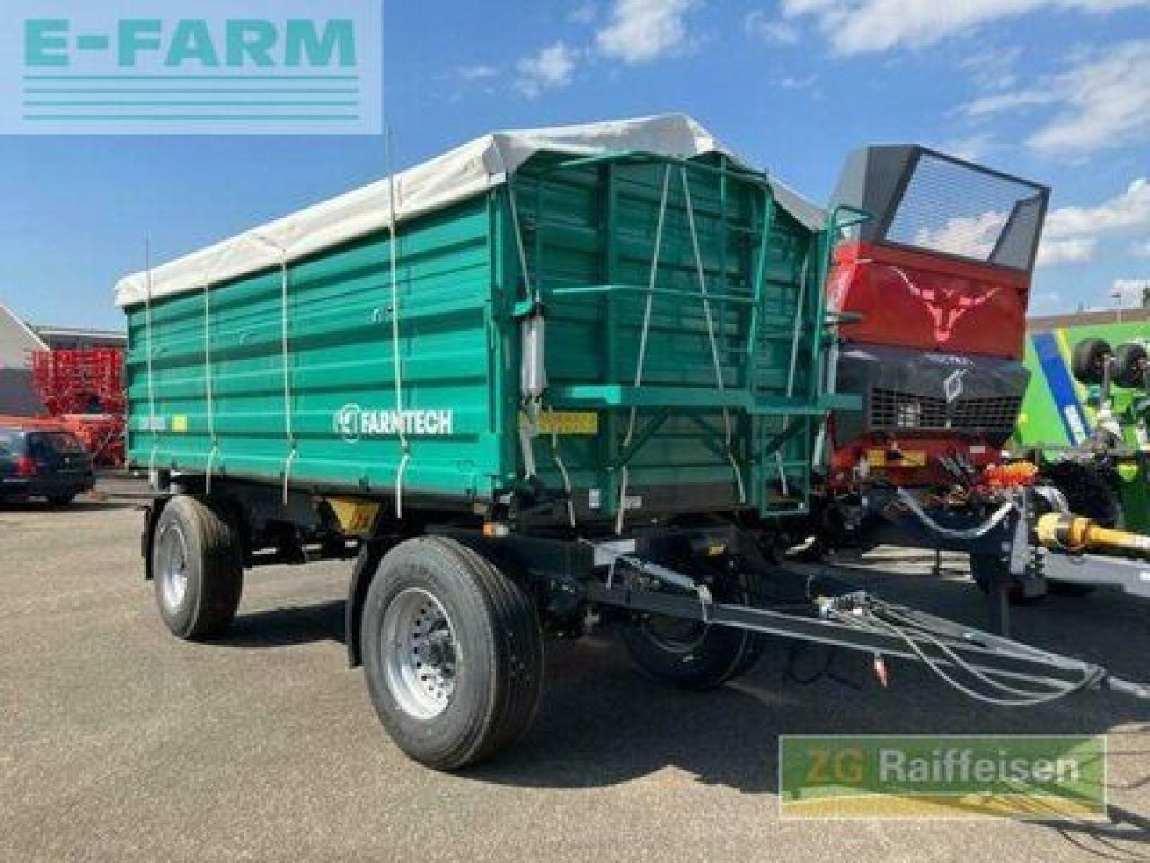Farmtech zdk 1500 s - Lauksaimniecības piekabe: foto 1 Farmtech zdk 1500 s - Lauksaimniecības piekabe: foto 1