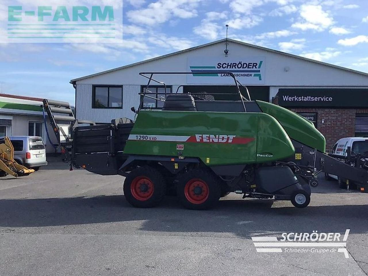 Fendt 1290 xd - nur 4000 ballen ! - Kīpu prese: foto 2 Fendt 1290 xd - nur 4000 ballen ! - Kīpu prese: foto 2
