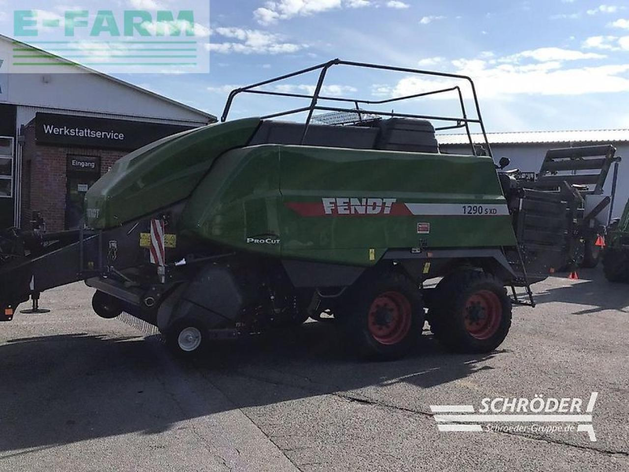 Fendt 1290 xd - nur 4000 ballen ! - Kīpu prese: foto 4 Fendt 1290 xd - nur 4000 ballen ! - Kīpu prese: foto 4