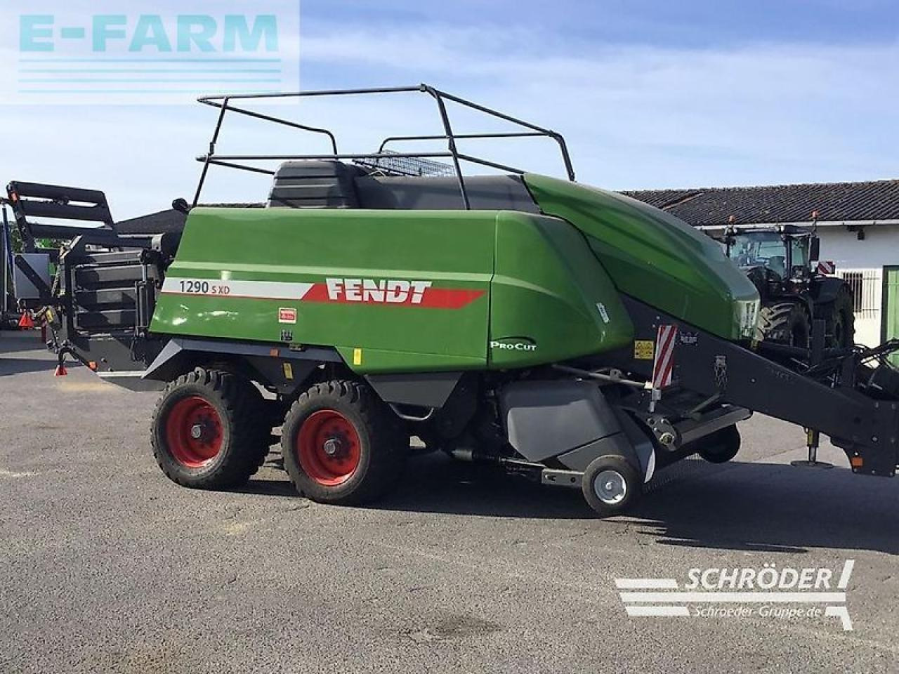 Fendt 1290 xd - nur 4000 ballen ! - Kīpu prese: foto 1 Fendt 1290 xd - nur 4000 ballen ! - Kīpu prese: foto 1
