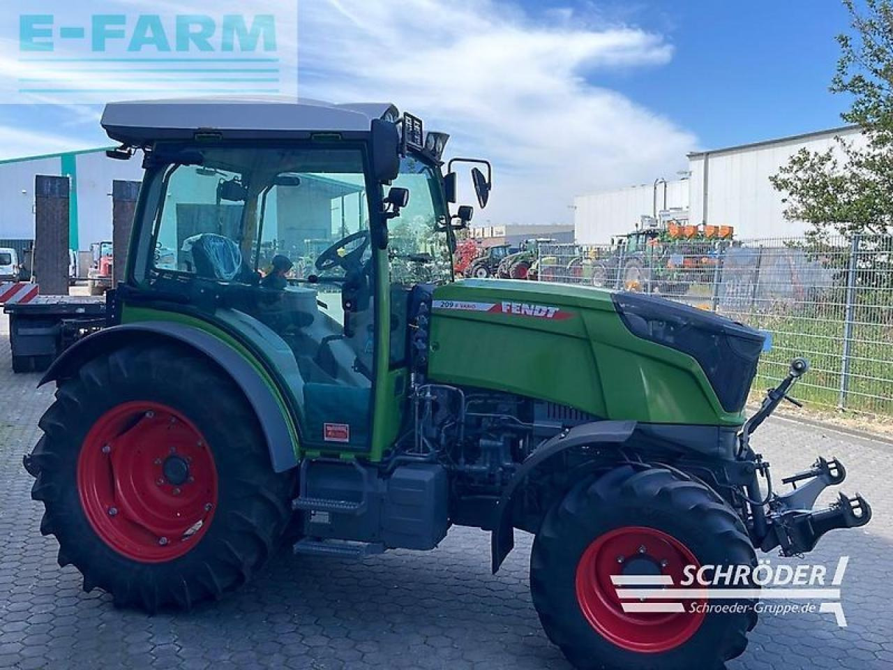Fendt 209 f vario gen3 power F - Traktors: foto 5 Fendt 209 f vario gen3 power F - Traktors: foto 5