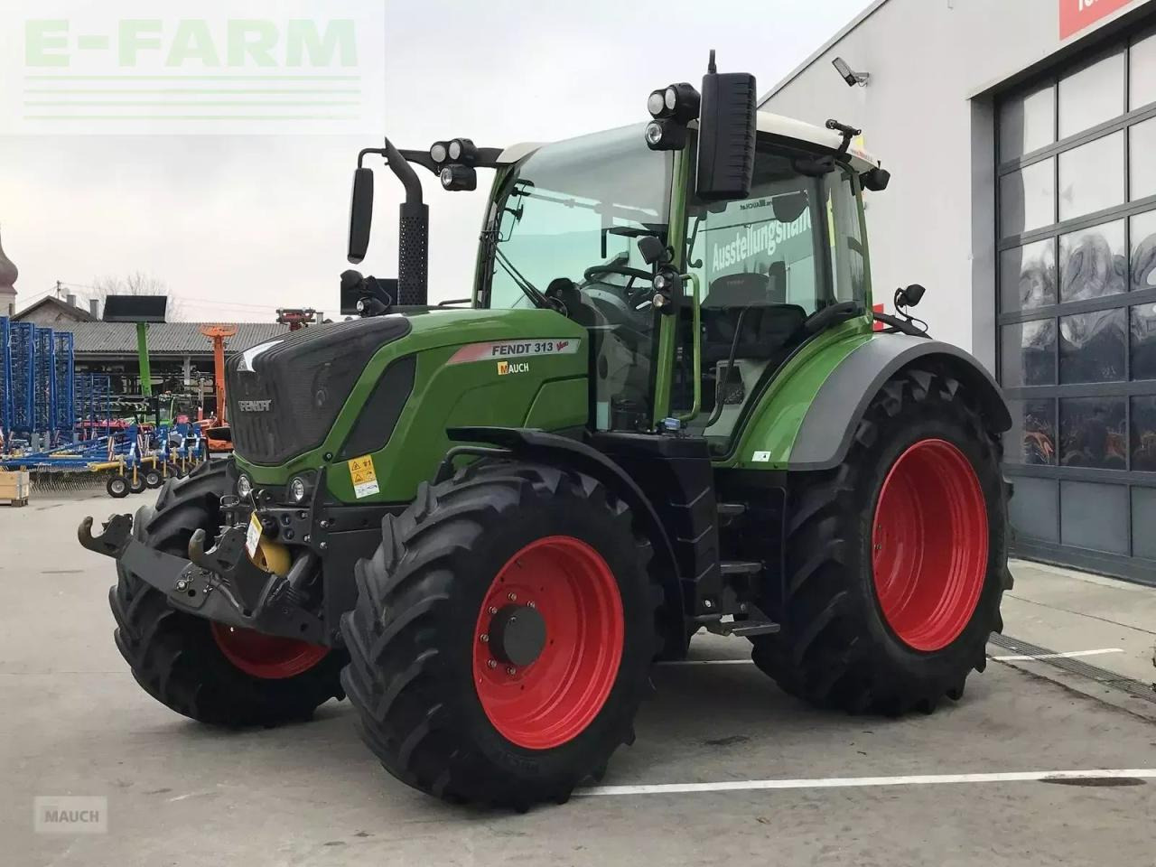 Fendt 313 vario - Traktors: foto 3 Fendt 313 vario - Traktors: foto 3