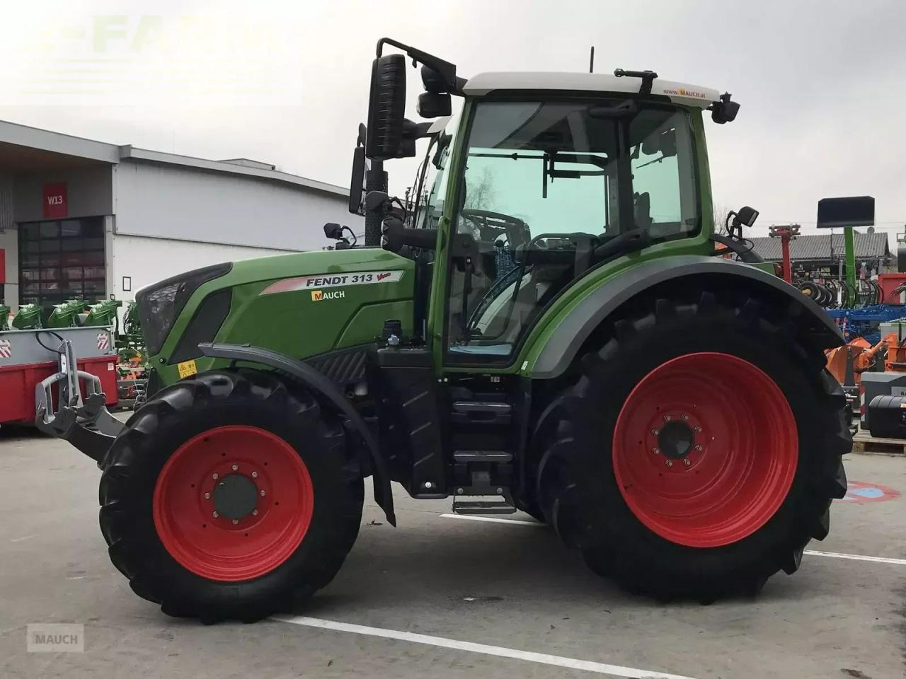 Fendt 313 vario - Traktors: foto 4 Fendt 313 vario - Traktors: foto 4