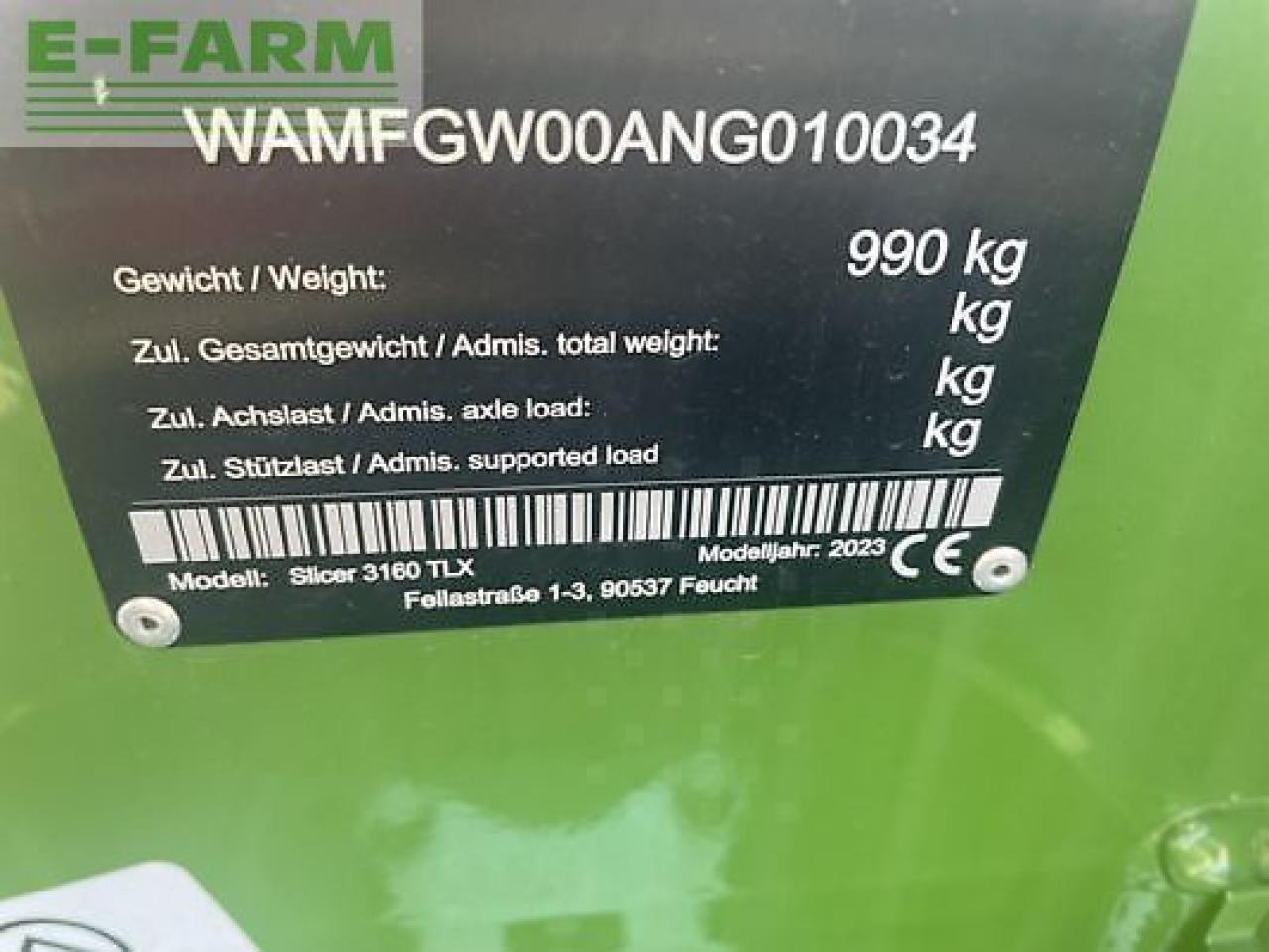 Fendt 3160tlx - Pļāvējs: foto 2 Fendt 3160tlx - Pļāvējs: foto 2
