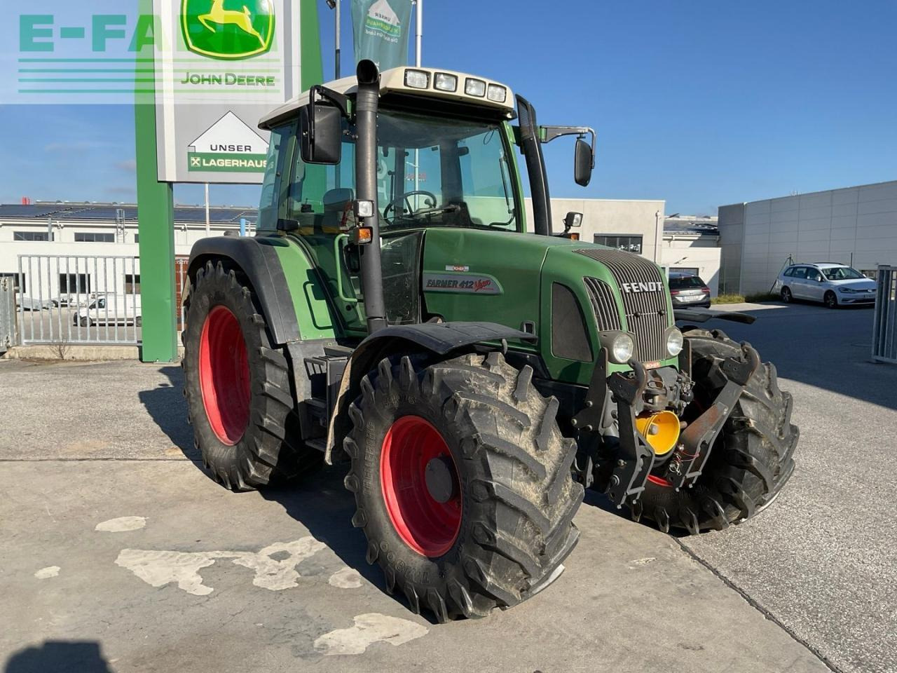 Fendt 412 Vario - Traktors: foto 4 Fendt 412 Vario - Traktors: foto 4