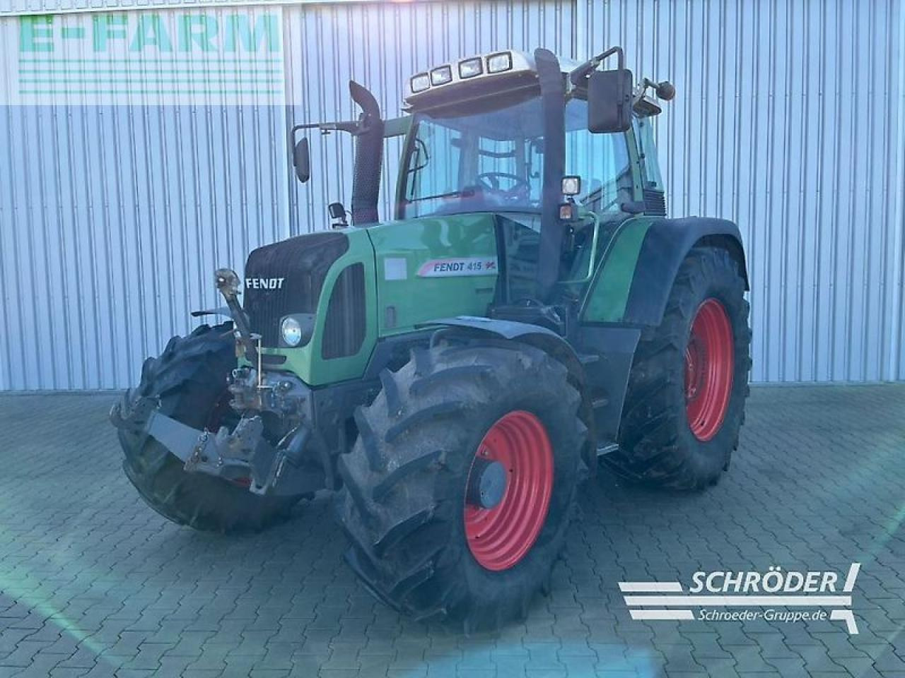 Fendt 415 vario - Traktors: foto 1 Fendt 415 vario - Traktors: foto 1