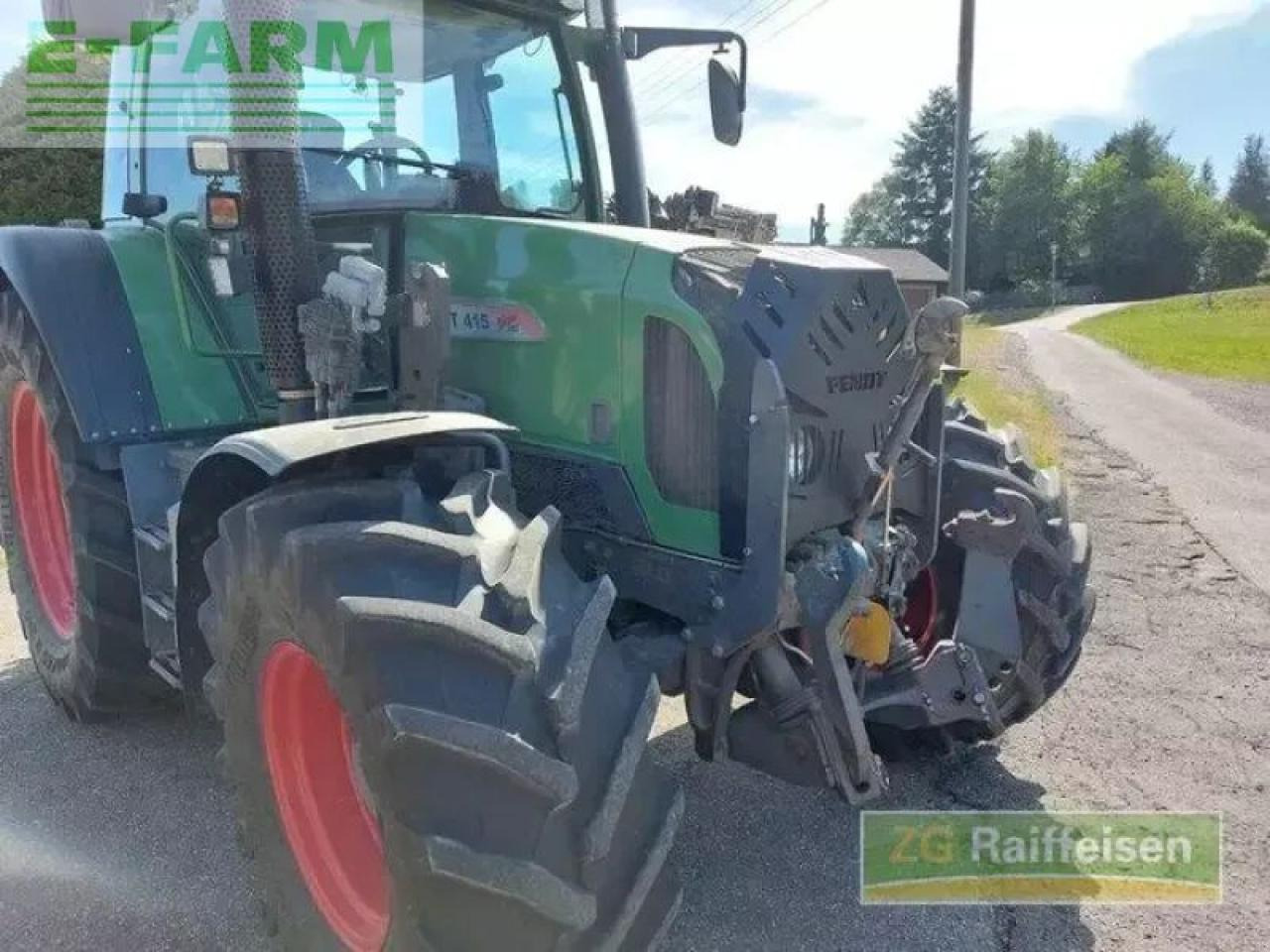 Fendt 415 vario com 3 - Traktors: foto 1 Fendt 415 vario com 3 - Traktors: foto 1