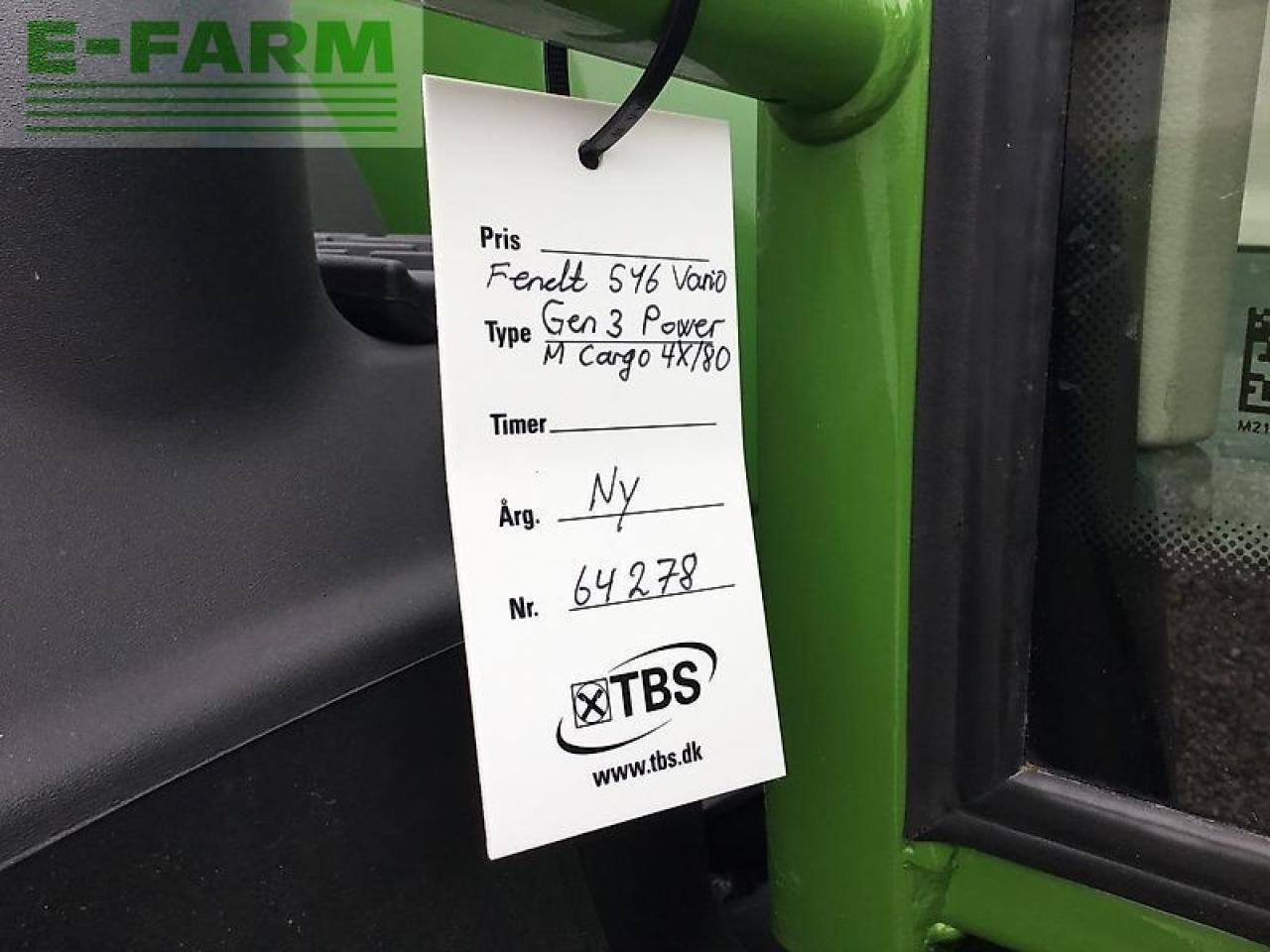 Traktors Fendt 516 vario gen3: foto 6