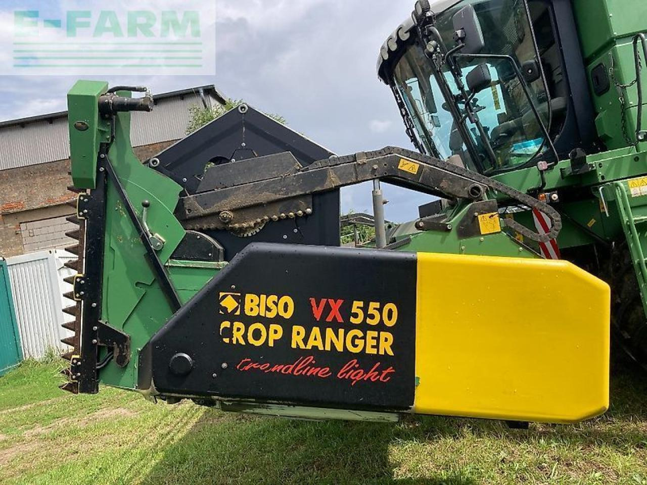 Fendt 5220 e mähdrescher mit biso vx 550 vario - Labības kombains: foto 4 Fendt 5220 e mähdrescher mit biso vx 550 vario - Labības kombains: foto 4