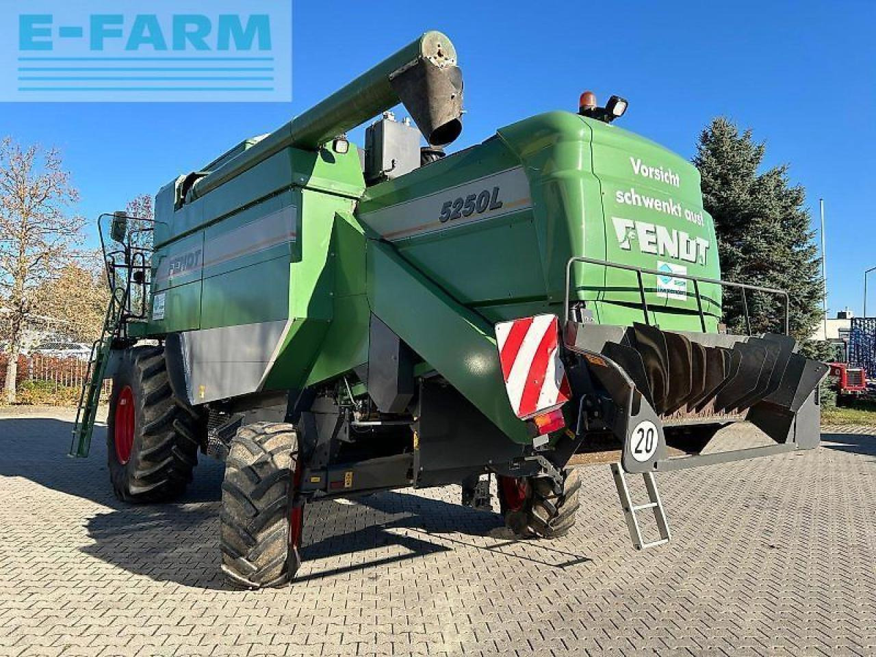 Fendt 5250 l - Labības kombains: foto 5 Fendt 5250 l - Labības kombains: foto 5