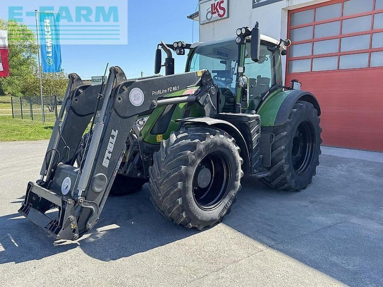 Fendt 718 s4 profi+ - Traktors: foto 1 Fendt 718 s4 profi+ - Traktors: foto 1