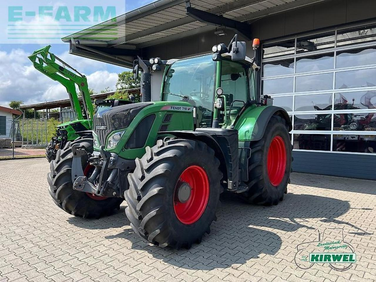 Fendt 718 vario scr - Traktors: foto 2 Fendt 718 vario scr - Traktors: foto 2