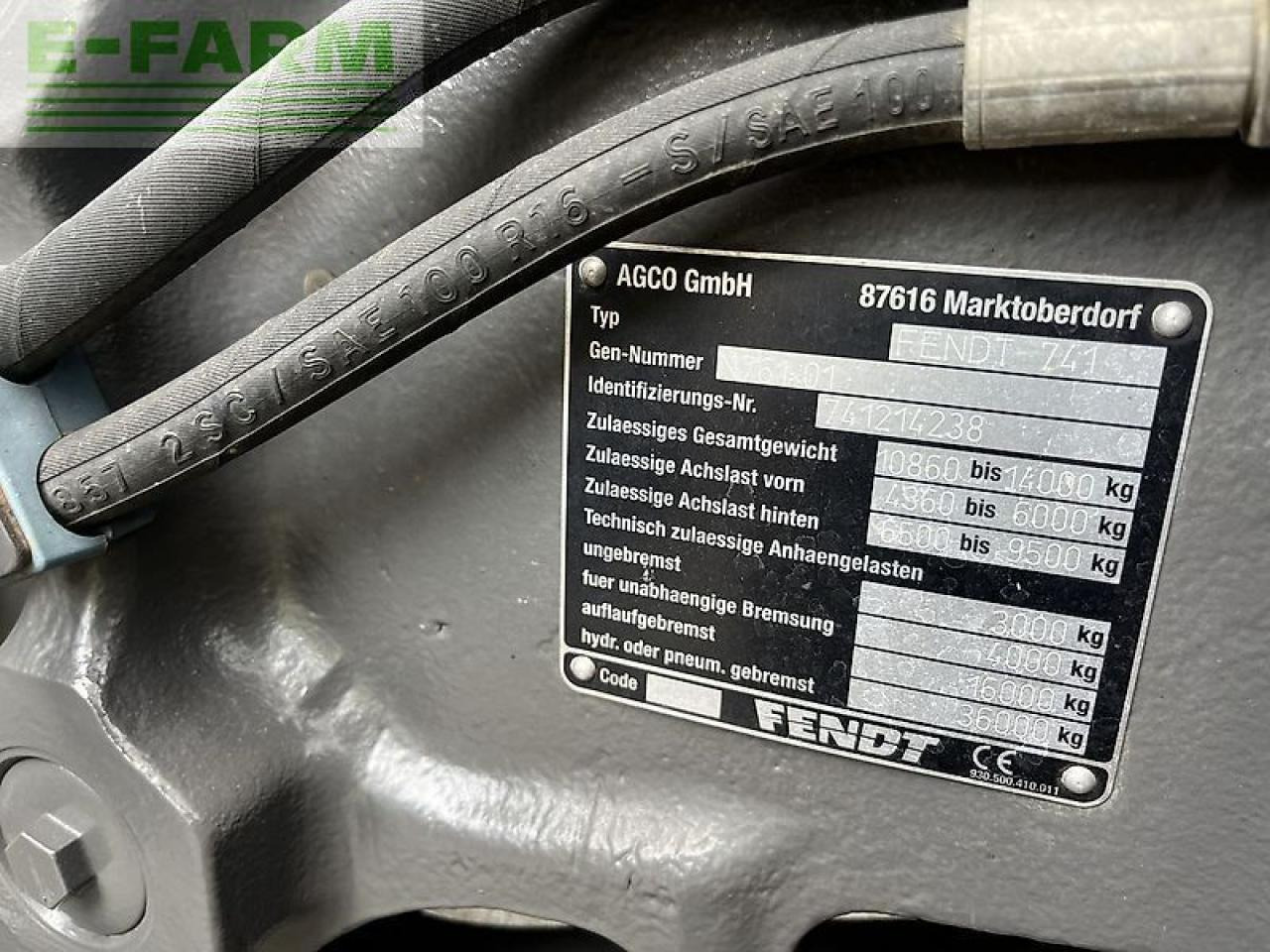 Traktors Fendt 720 vario: foto 16
