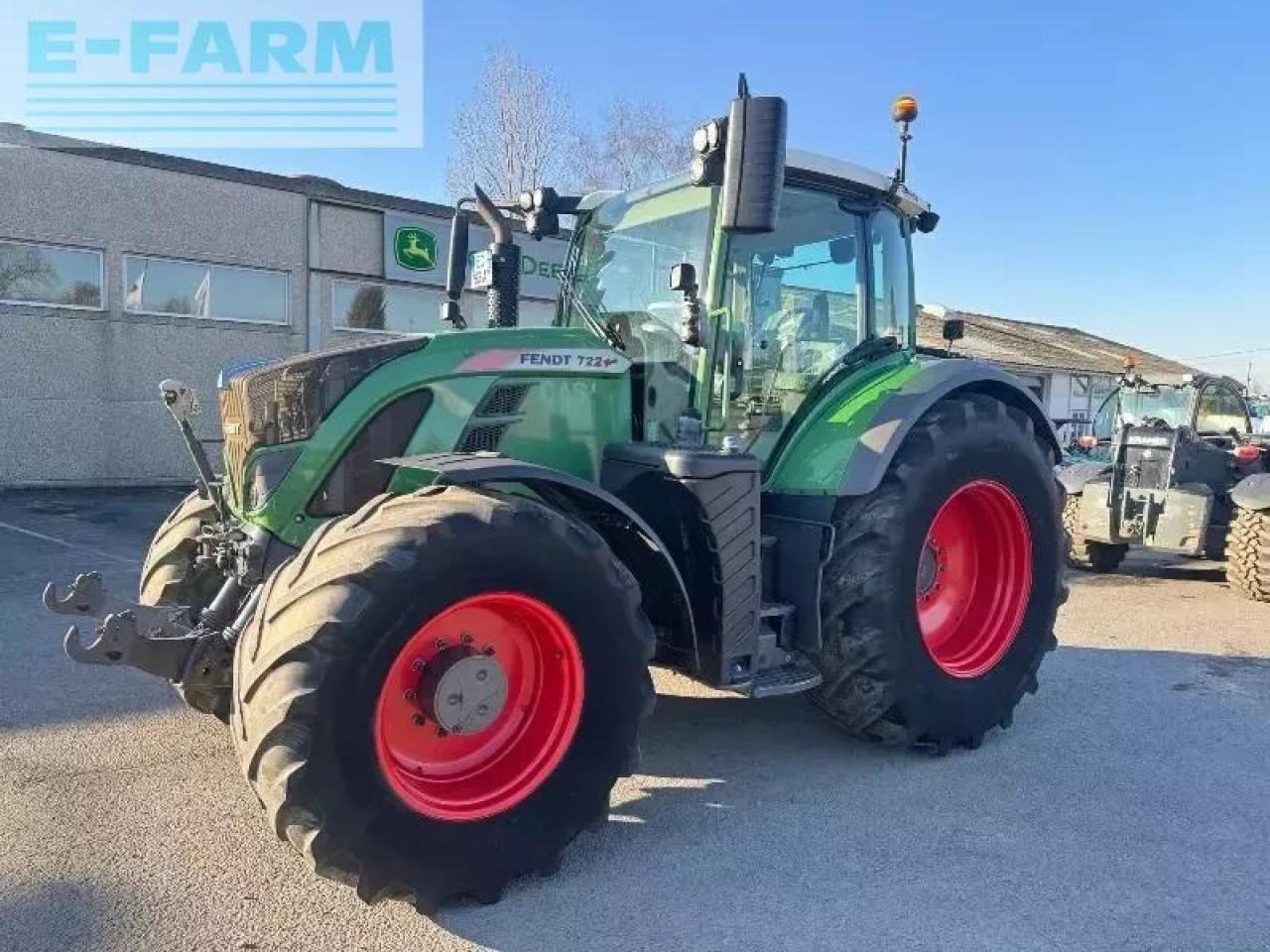 Fendt 722 power - Traktors: foto 1 Fendt 722 power - Traktors: foto 1