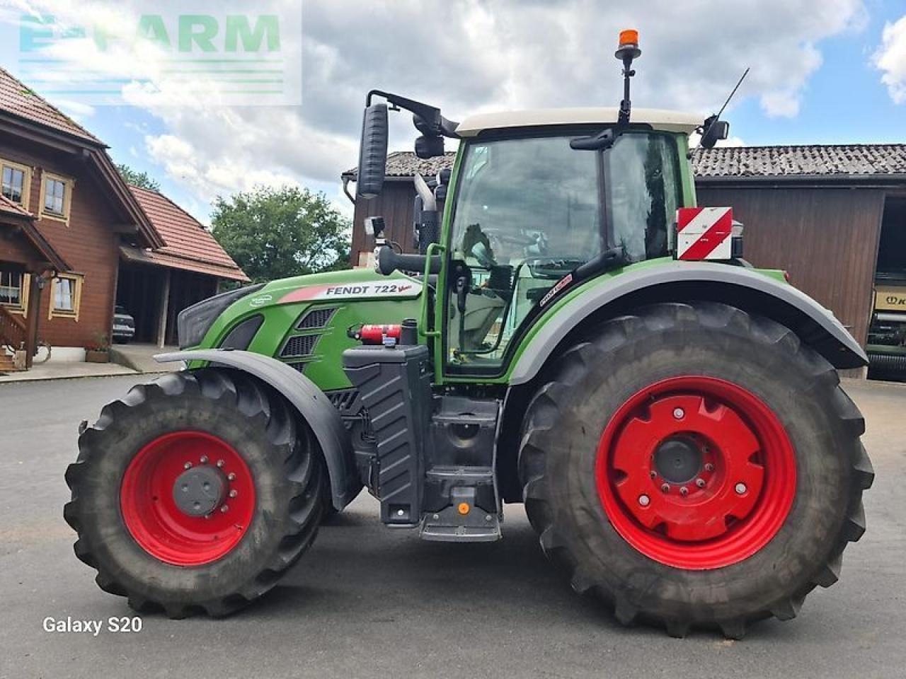 Fendt 722 vario - Traktors: foto 1 Fendt 722 vario - Traktors: foto 1