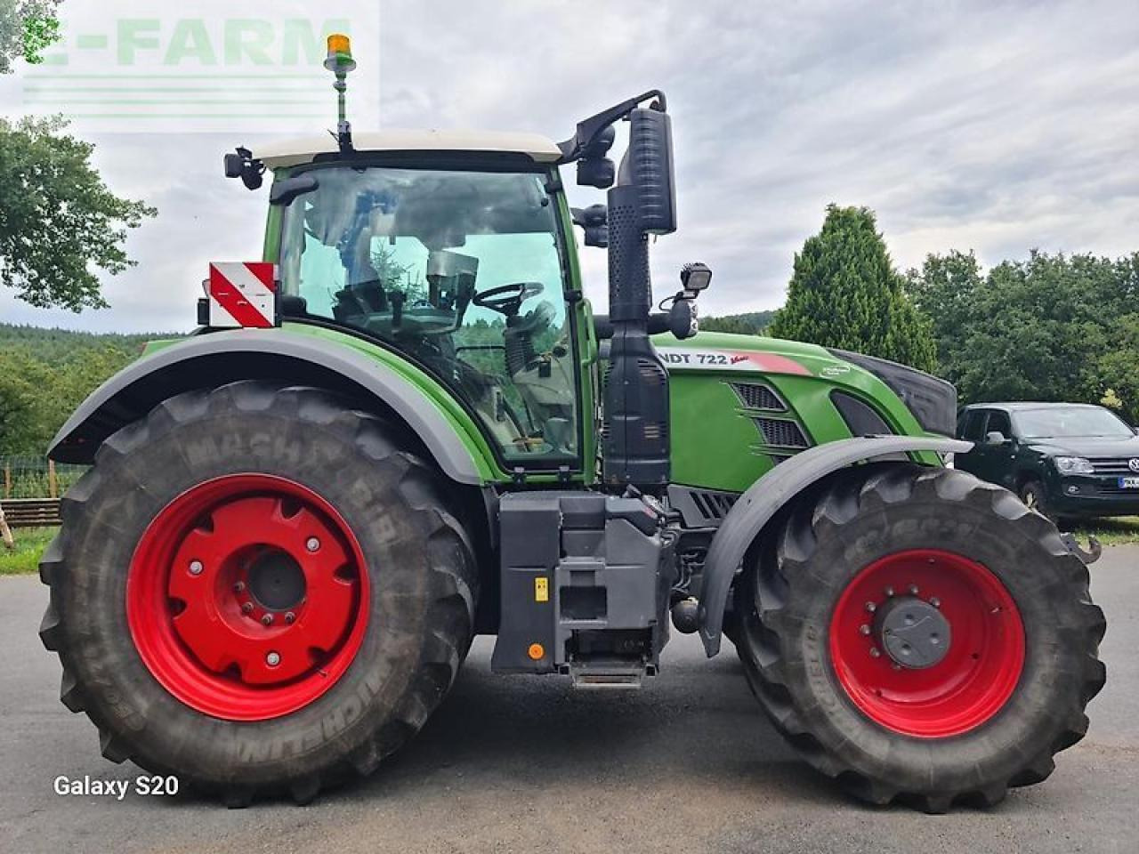 Fendt 722 vario - Traktors: foto 3 Fendt 722 vario - Traktors: foto 3