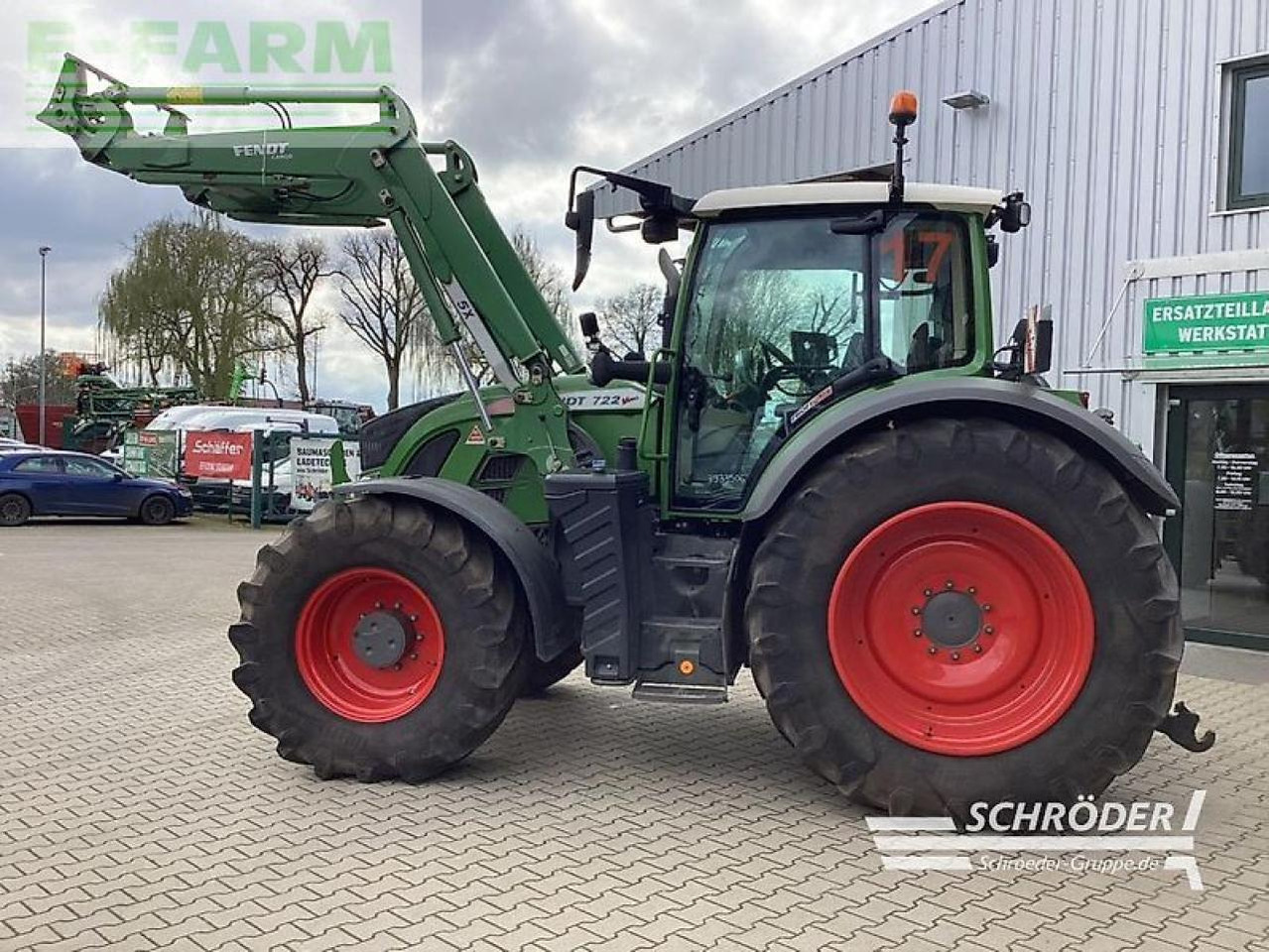 Fendt 722 vario s4 profi plus ProfiPlus - Traktors: foto 5 Fendt 722 vario s4 profi plus ProfiPlus - Traktors: foto 5