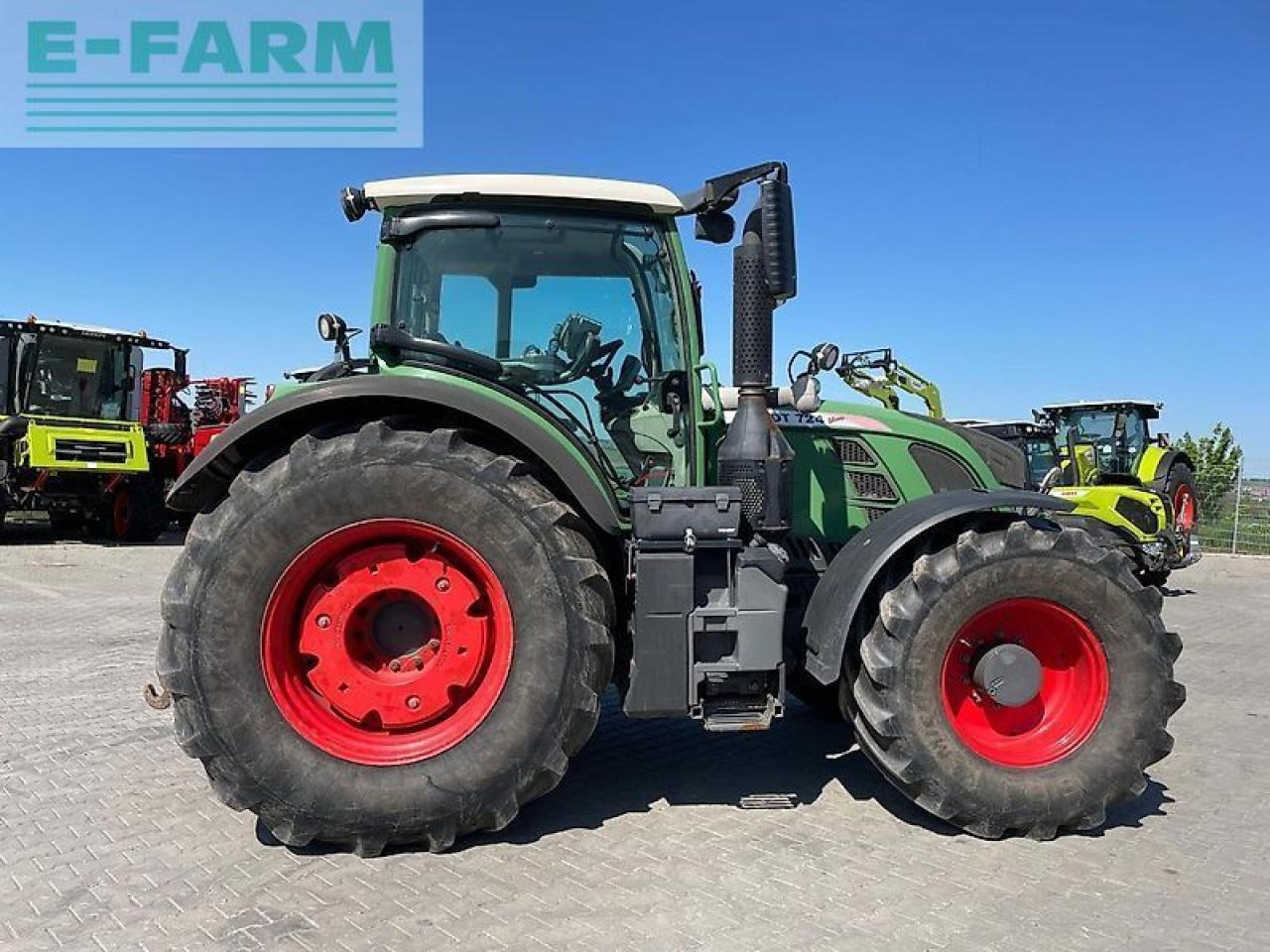 Fendt 724 - Traktors: foto 2 Fendt 724 - Traktors: foto 2