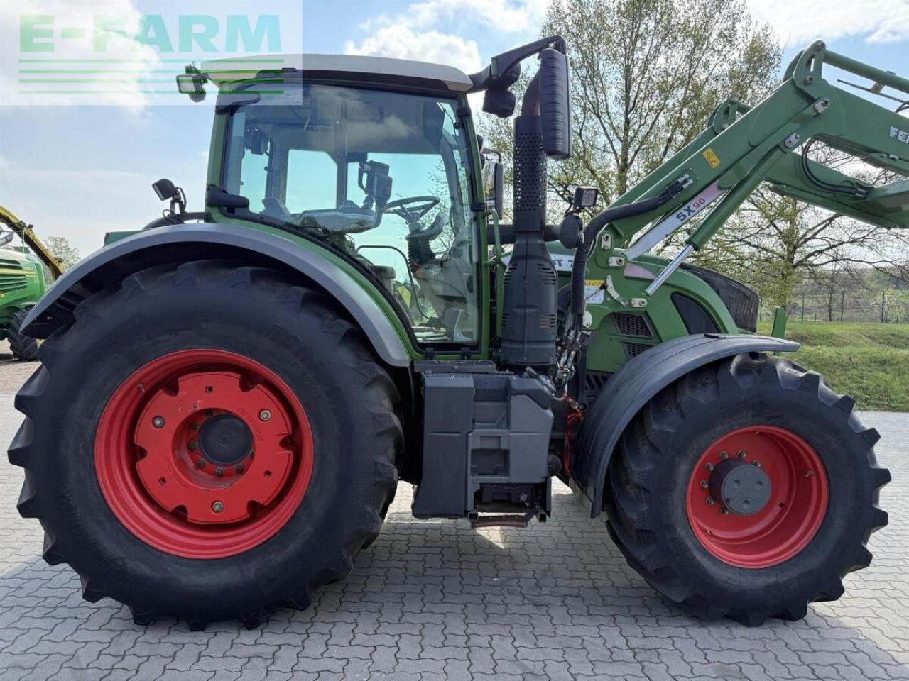 Traktors Fendt 724 power: foto 6