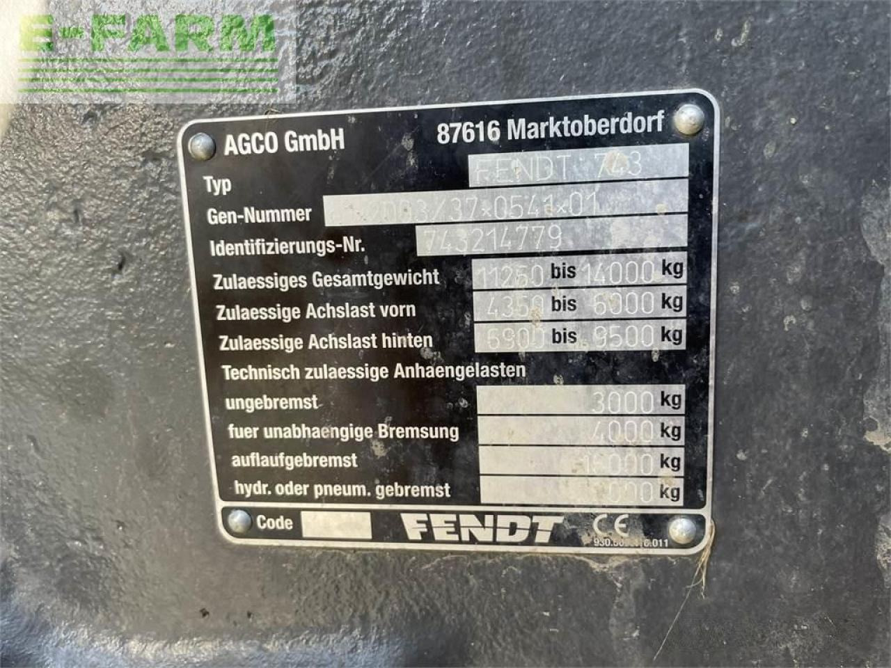 Traktors Fendt 724 s4: foto 8