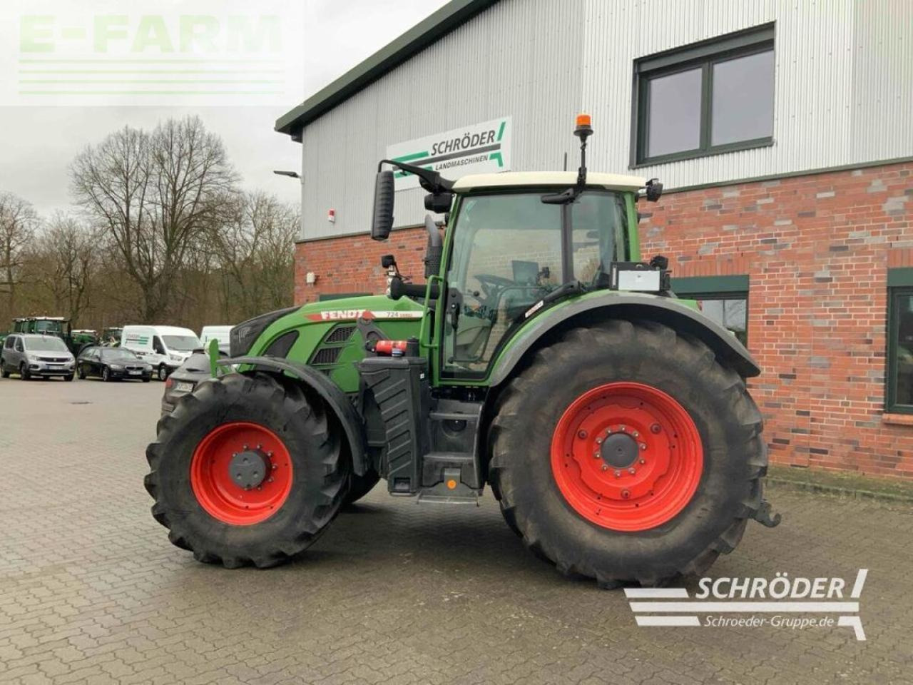 Fendt 724 vario gen6 profi plus - Traktors: foto 5 Fendt 724 vario gen6 profi plus - Traktors: foto 5