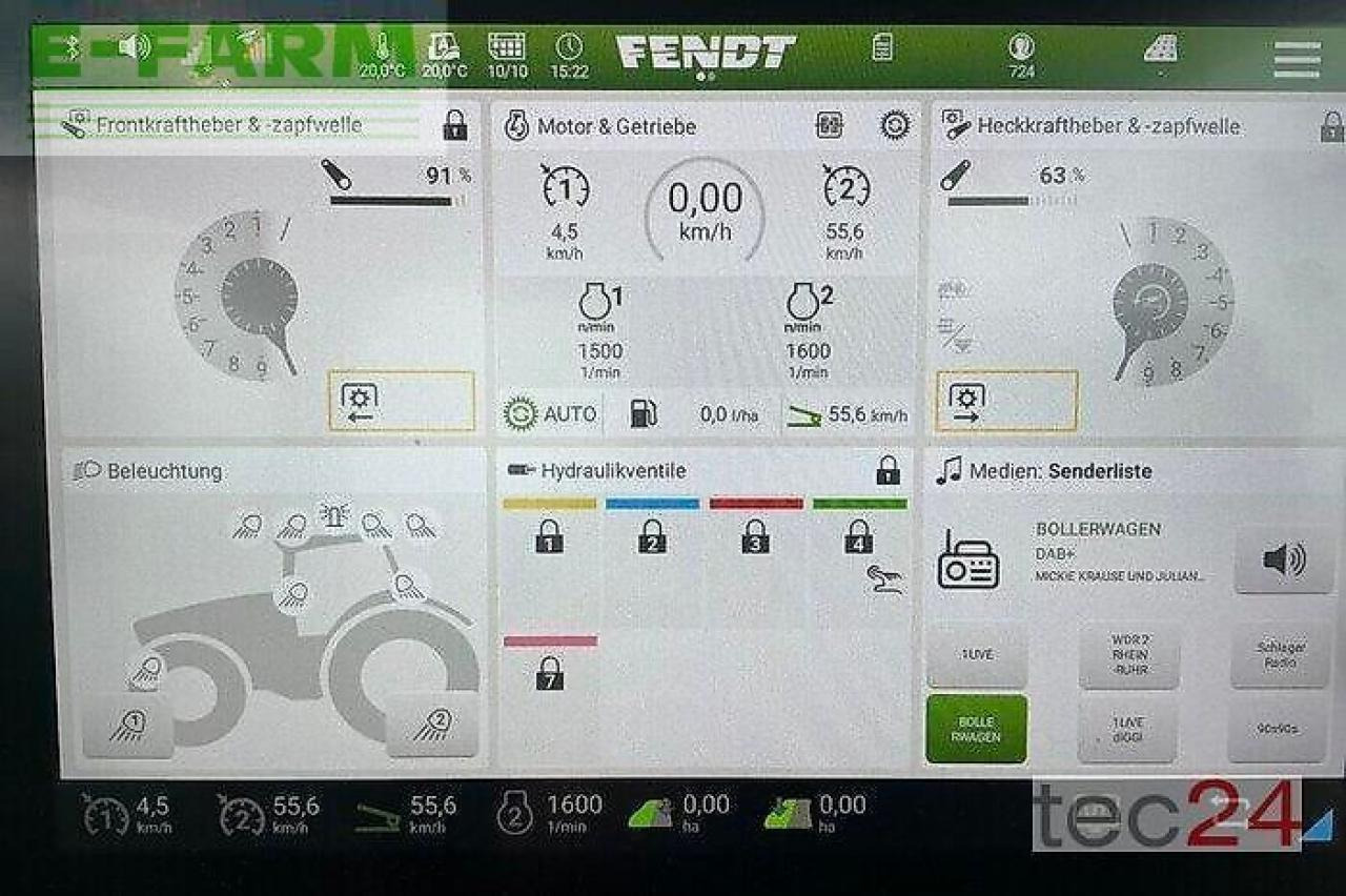 Fendt 724 vario profi plus - Traktors: foto 5 Fendt 724 vario profi plus - Traktors: foto 5