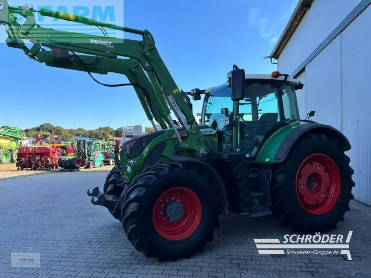 Fendt 724 vario s4 profi plus ProfiPlus - Traktors: foto 4 Fendt 724 vario s4 profi plus ProfiPlus - Traktors: foto 4
