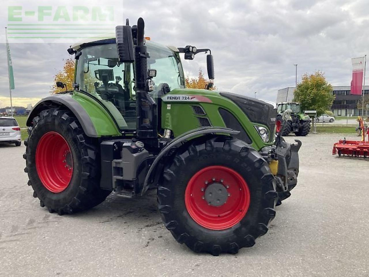 Fendt 724 vario s4 profi plus - Traktors: foto 4 Fendt 724 vario s4 profi plus - Traktors: foto 4