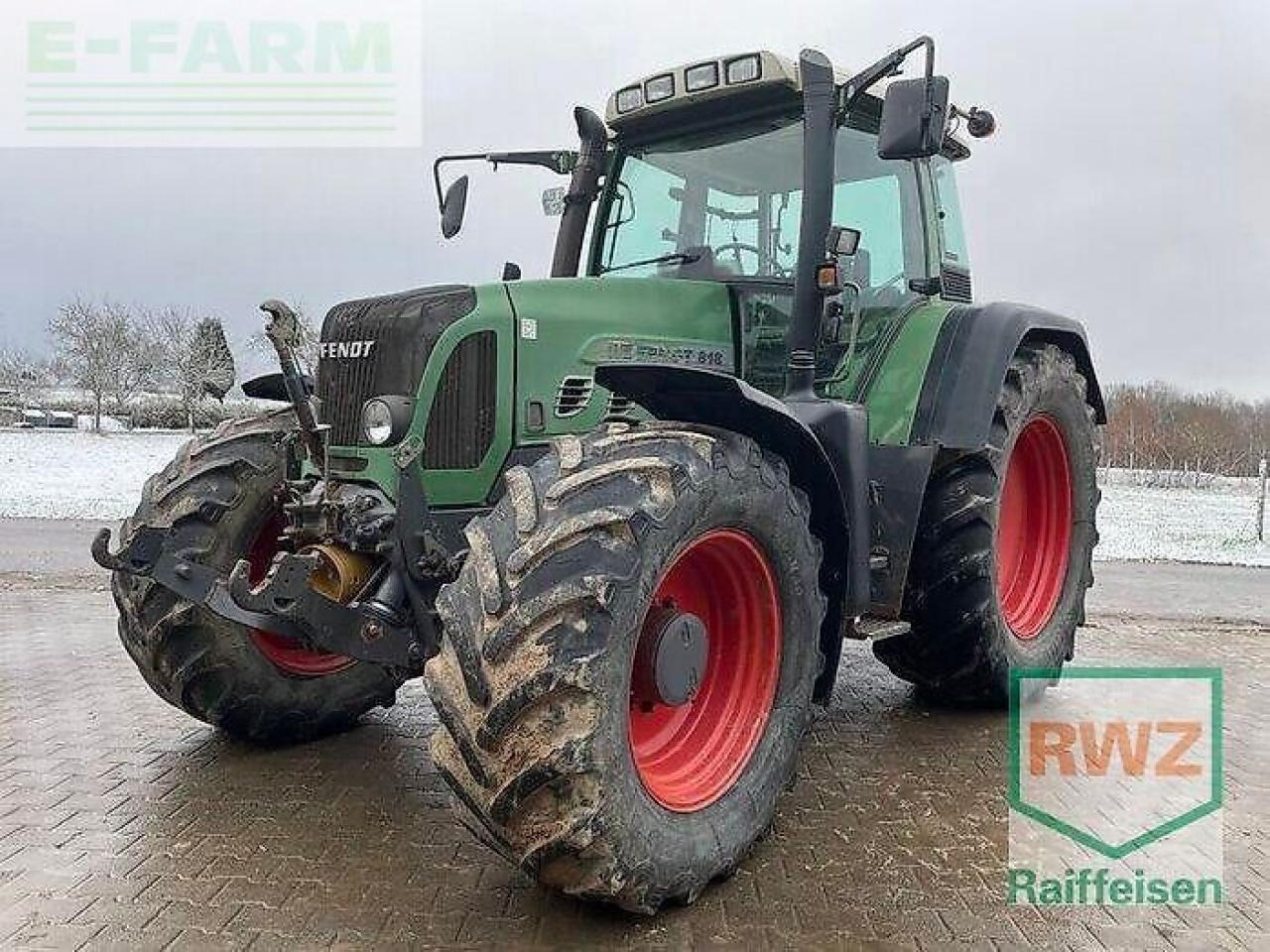 Fendt 818 - Traktors: foto 1 Fendt 818 - Traktors: foto 1