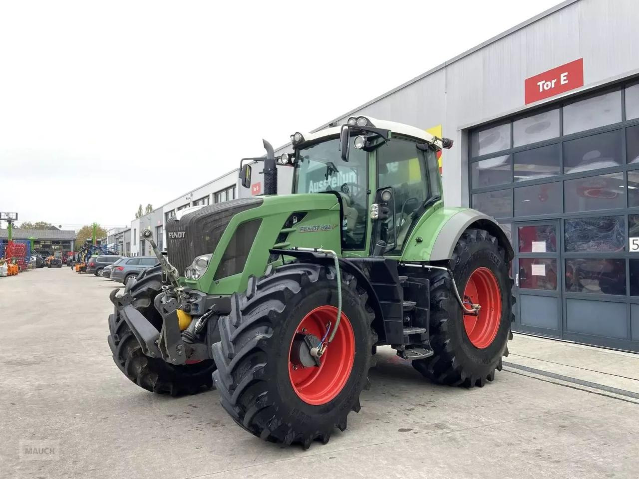 Fendt 828 vario + rüfa - Traktors: foto 1 Fendt 828 vario + rüfa - Traktors: foto 1