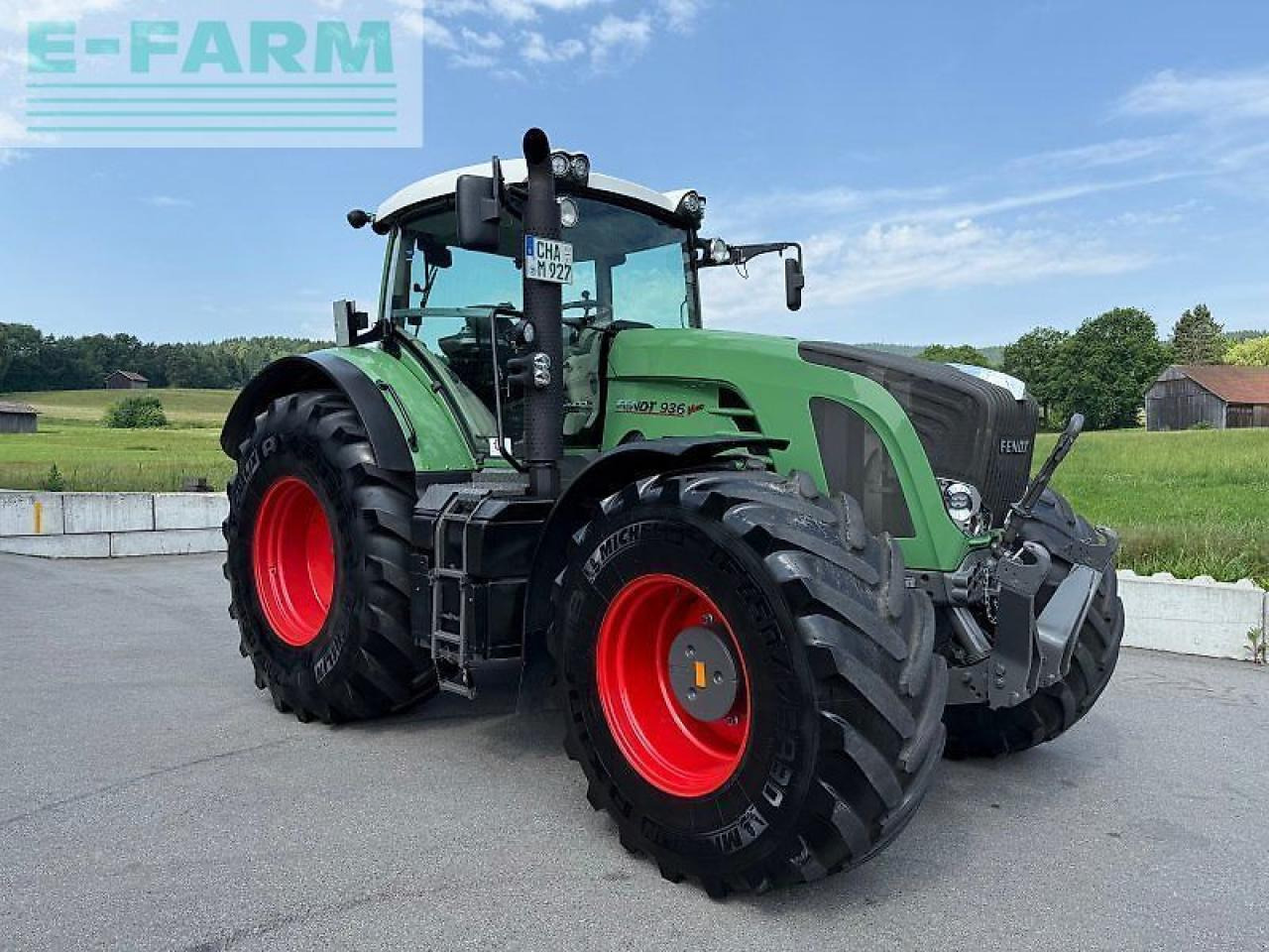 Fendt 927 vario - Traktors: foto 1 Fendt 927 vario - Traktors: foto 1
