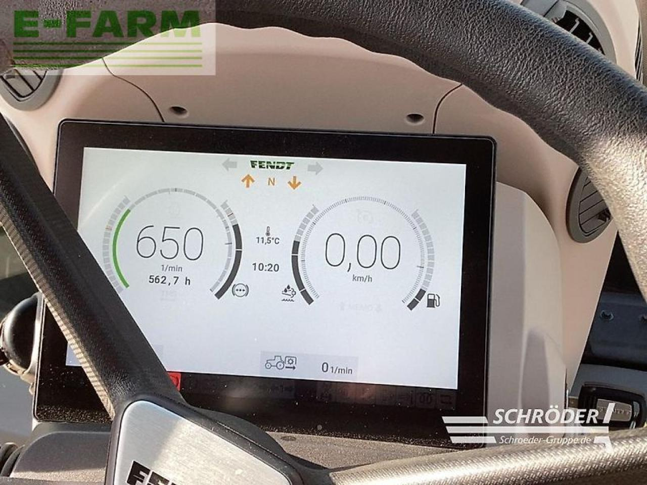 Traktors Fendt 933 vario gen7 profi plus ProfiPlus: foto 12