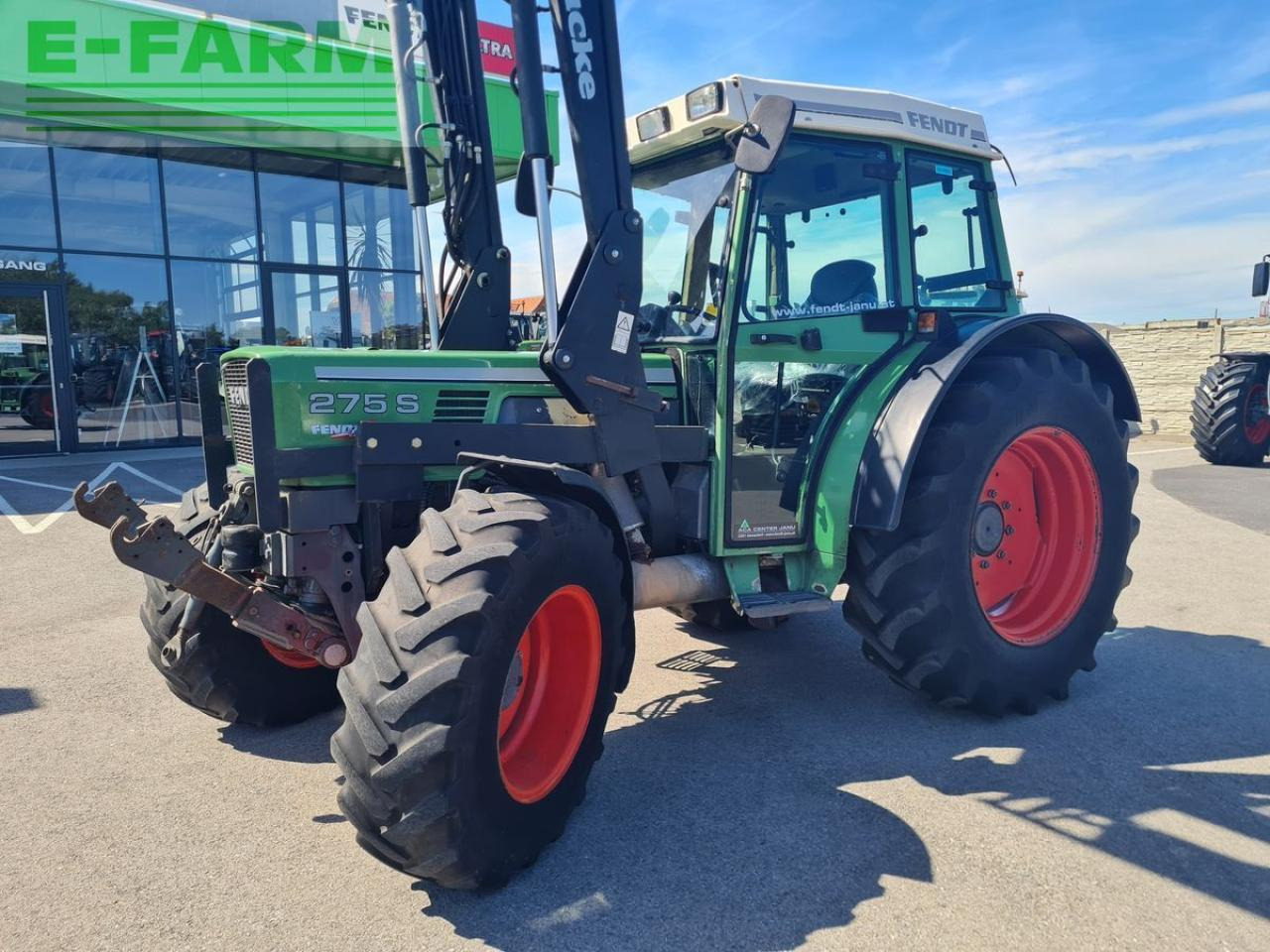 Fendt farmer 275 sa - Traktors: foto 2 Fendt farmer 275 sa - Traktors: foto 2