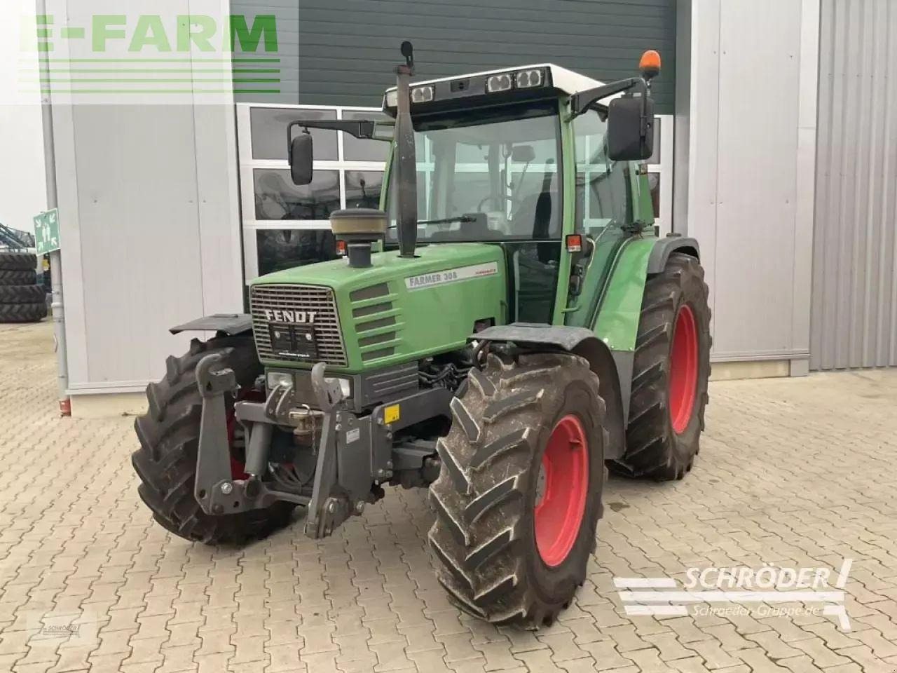 Fendt farmer 308 e - Traktors: foto 1 Fendt farmer 308 e - Traktors: foto 1