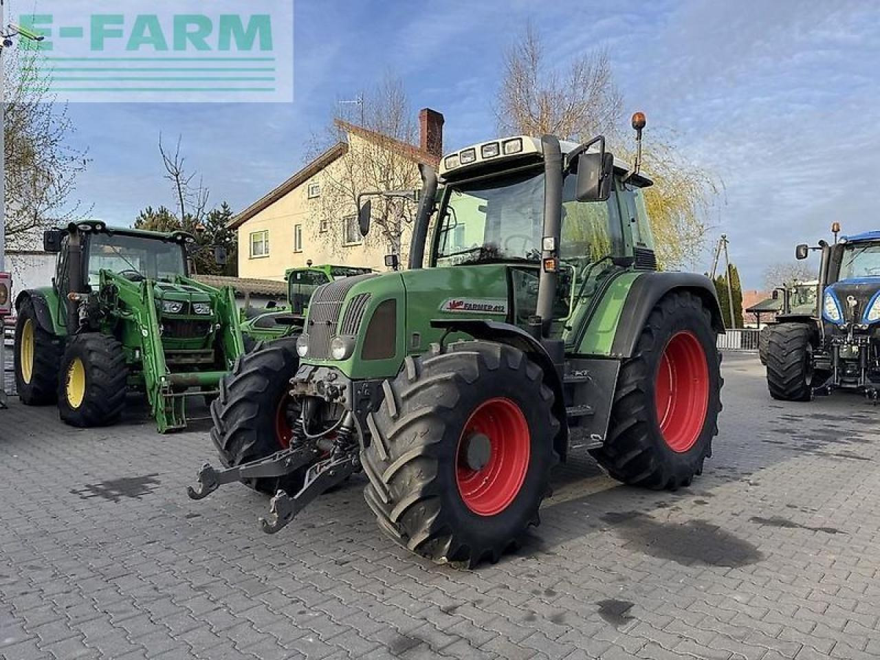 Fendt farmer 412 vario - Traktors: foto 1 Fendt farmer 412 vario - Traktors: foto 1