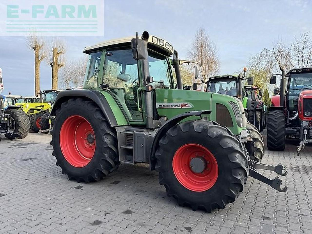 Fendt farmer 412 vario - Traktors: foto 4 Fendt farmer 412 vario - Traktors: foto 4