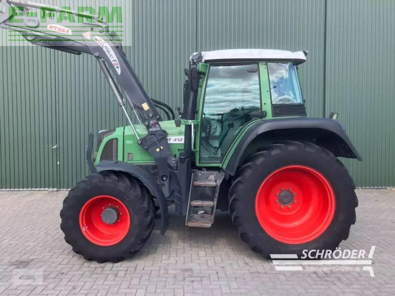 Fendt farmer 412 vario - Traktors: foto 3 Fendt farmer 412 vario - Traktors: foto 3