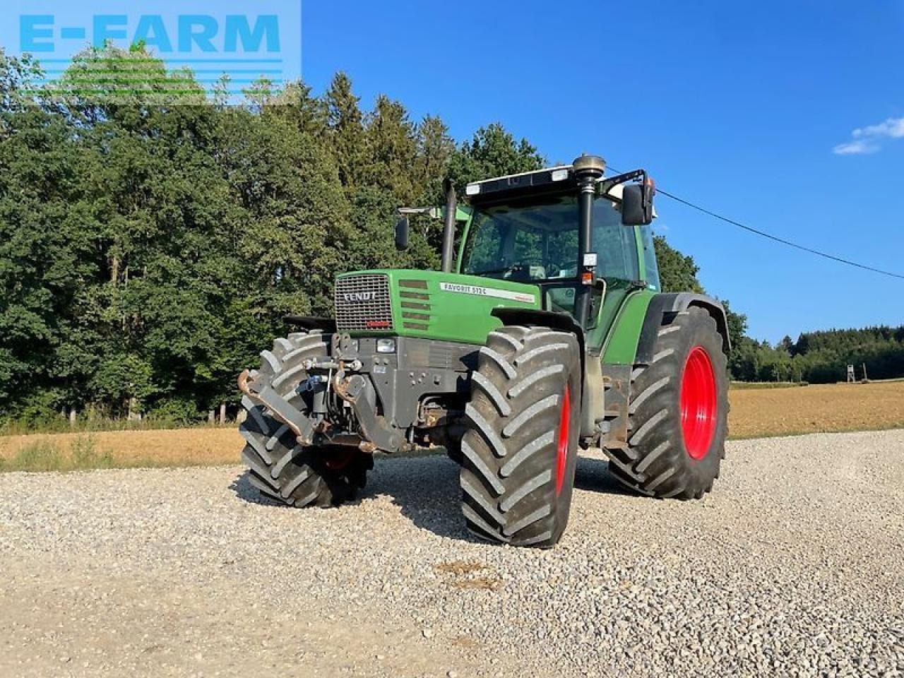 Fendt favorit 512 c - Traktors: foto 3 Fendt favorit 512 c - Traktors: foto 3