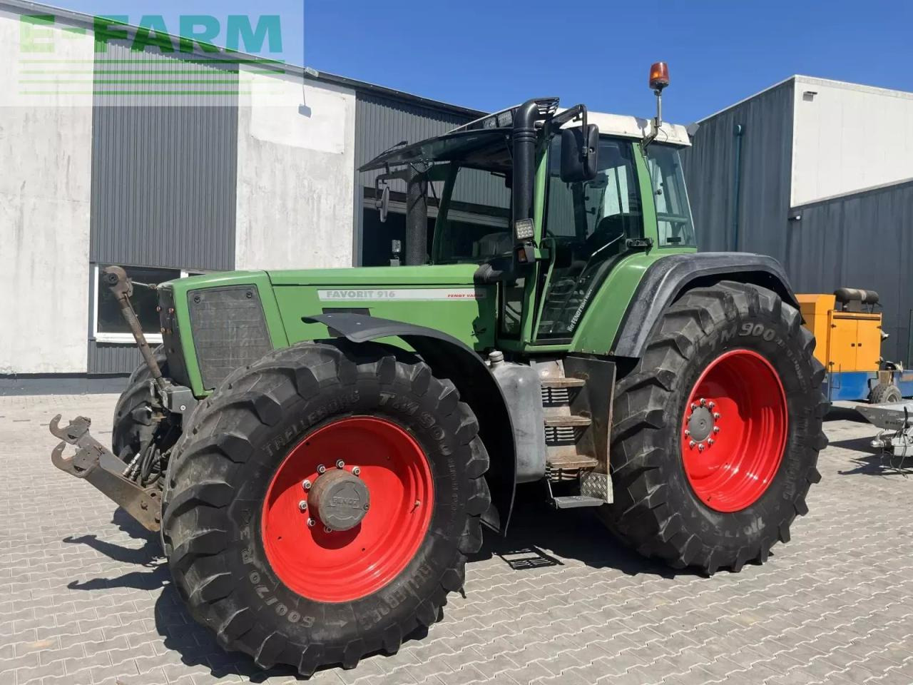 Fendt favorit 916 vario - Traktors: foto 1 Fendt favorit 916 vario - Traktors: foto 1