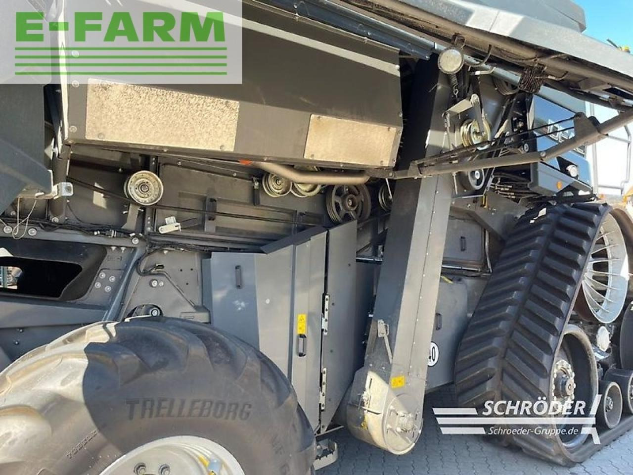 Labības kombains Fendt ideal 8 t: foto 11