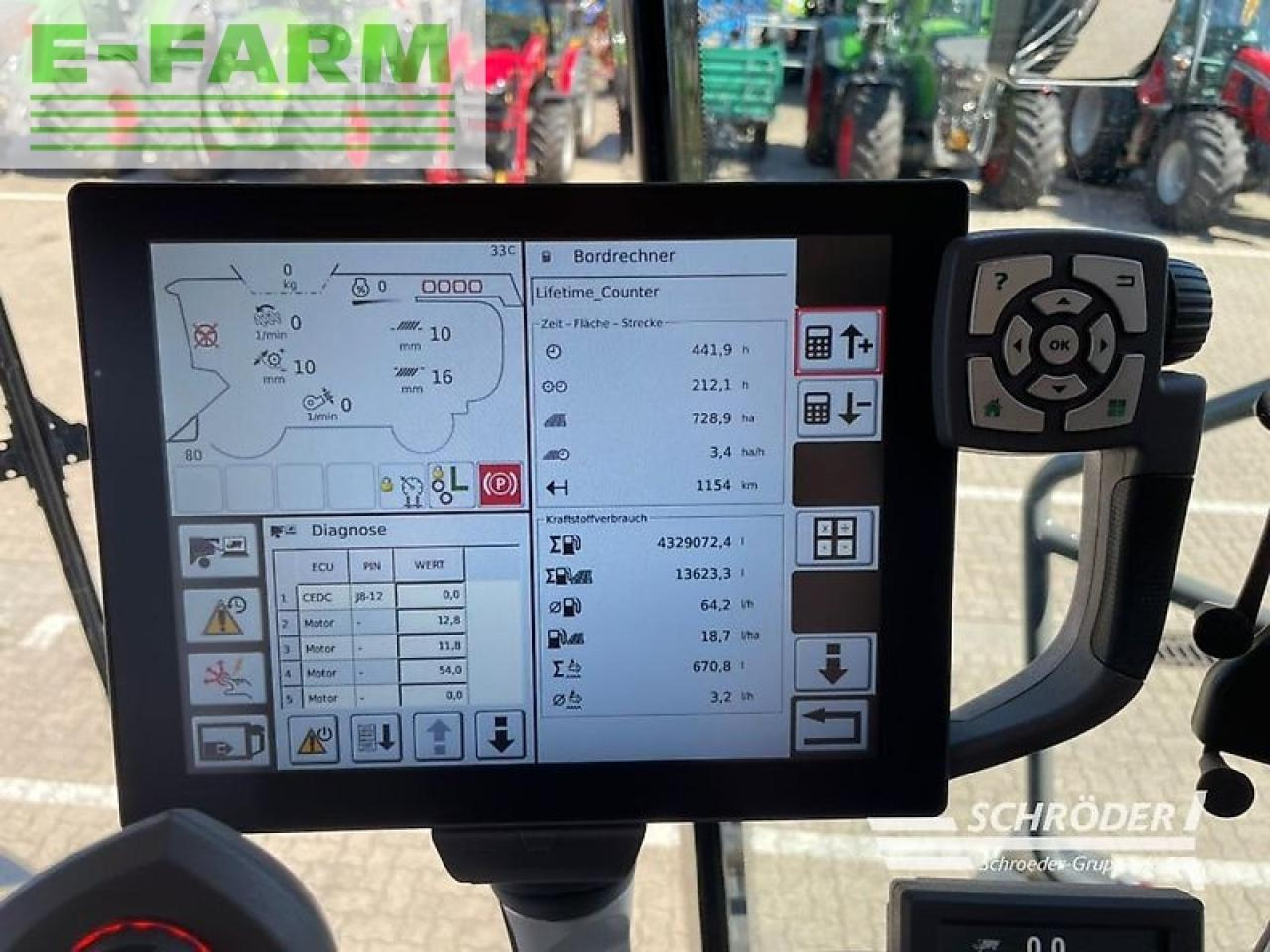 Labības kombains Fendt ideal 8 t: foto 8