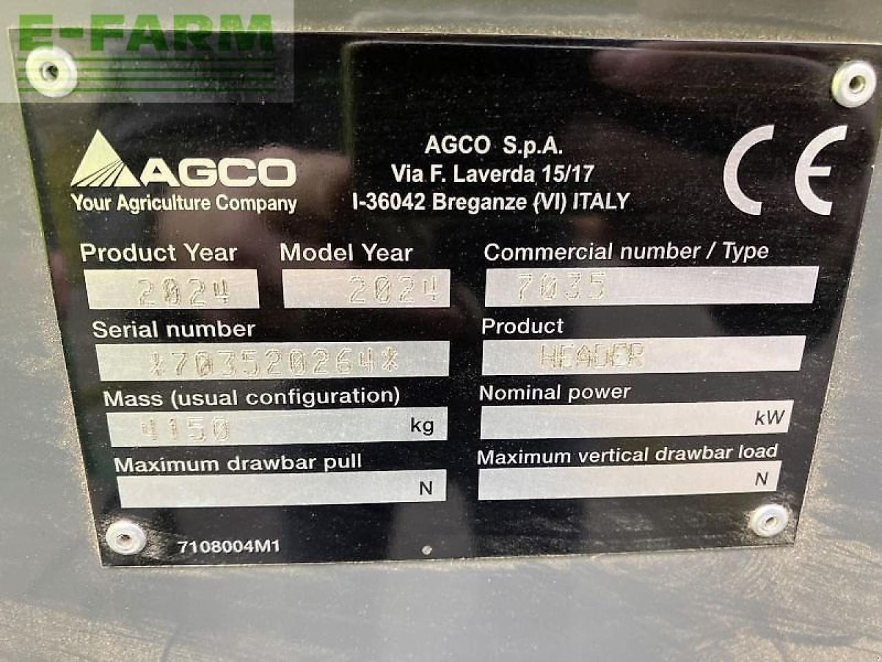 Labības kombains Fendt ideal 8t: foto 24