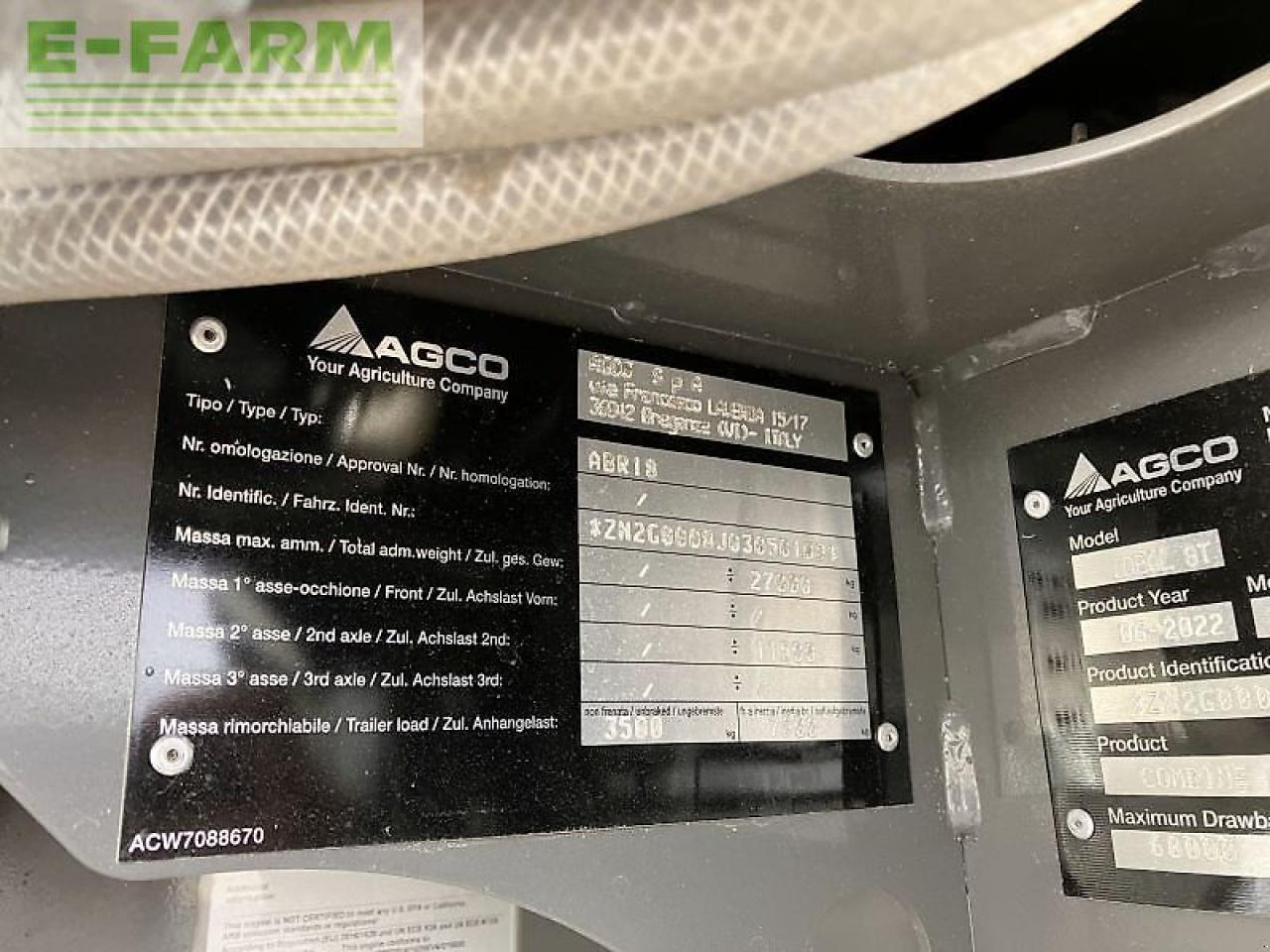 Labības kombains Fendt ideal 8t: foto 15