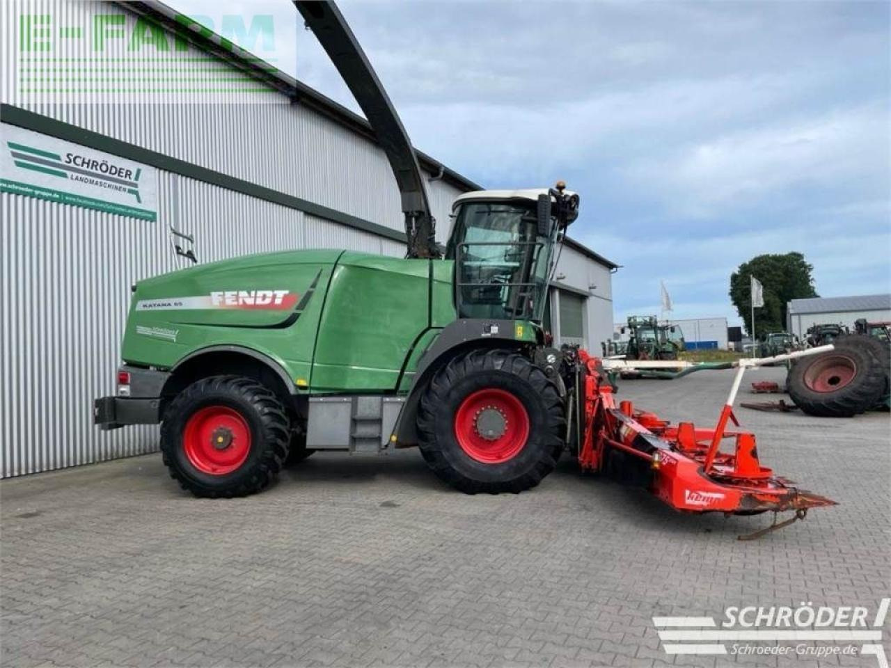 Fendt katana 65 + kemper 375 plus - Lopbarības kombains: foto 2 Fendt katana 65 + kemper 375 plus - Lopbarības kombains: foto 2