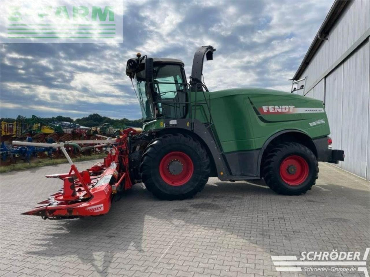 Fendt katana 65 + kemper 375 plus - Lopbarības kombains: foto 4 Fendt katana 65 + kemper 375 plus - Lopbarības kombains: foto 4